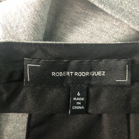 Robert Rodriguez Heathered Gray Pleated Shorts Size Large - Picture 2 of 9